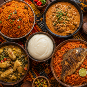 Cozinha Africana das 5 Regiões
